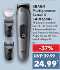 Multigroomer Series 3 AIO3500 bei Kaufland im Prospekt "" für 24,99 €