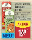 Reisnudelgericht von Asia Green Garden im aktuellen ALDI Nord Prospekt