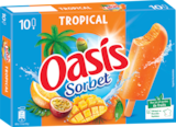 bâtonnets glacés sorbet tropical oasis - OASIS en promo chez Auchan Hypermarché Villeneuve-d'Ascq à 2,49 €