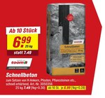 Schnellbeton im Angebot bei toom Baumarkt in Magdeburg Schnellbeton Angebote bei toom Baumarkt Magdeburg für 6,99 €