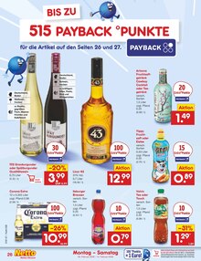 Saft im Netto Marken-Discount Prospekt "Aktuelle Angebote" mit 62 Seiten (Duisburg)