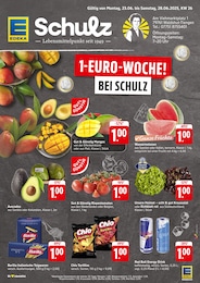 Supermarkt Prospekt von EDEKA Waldshut-Tiengen EDEKA Prospekt: "Aktuelle Angebote", 2 Seiten, 23.06.2025 - 28.06.2025