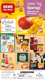 REWE Prospekt für Hünxe: "Dein Markt", 37 Seiten, 19.10.2026 - 24.10.2026