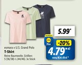 T-Shirt Angebote von esmara x U.S. Grand Polo bei Lidl Essen für 5,99 €