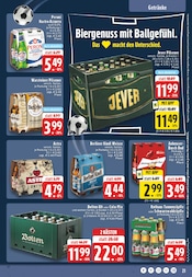 Berliner Pilsener im E center Prospekt in Menden Aktueller E center Prospekt mit Berliner Pilsener, "Aktuelle Angebote", Seite 21