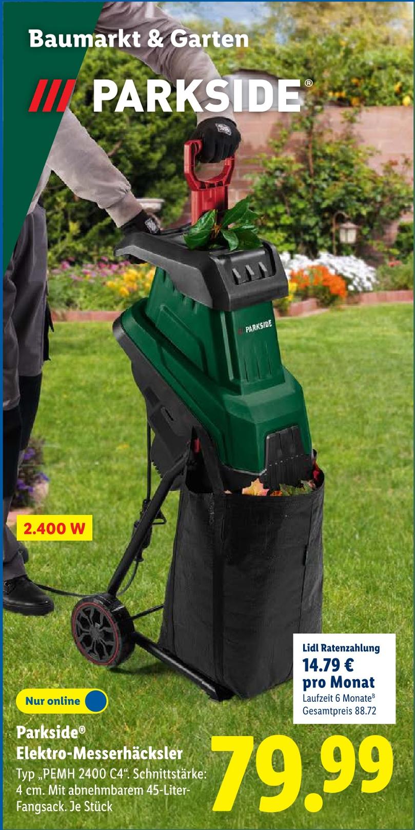 Elektro-Messerhäcksler