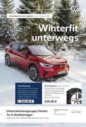 Aktueller Volkswagen Werkstatt & Auto Prospekt in Bad Steben und Umgebung, "Auf ins Wintervergnügen" mit 1 Seite, 01.01.2025 - 28.02.2025