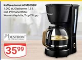 Aktuelles Kaffeeautomat ACM900BW Angebot bei GLOBUS in Salzgitter ab 35,99 €