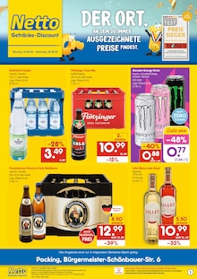 Netto Marken-Discount Rotthalmünster Prospekt der aktuellen Woche, gültig von 24.08.2026 bis 29.08.2026 Aktueller Netto Marken-Discount Rotthalmünster Prospekt "DER ORT, AN DEM DU IMMER AUSGEZEICHNETE PREISE FINDEST." mit 2 Seiten