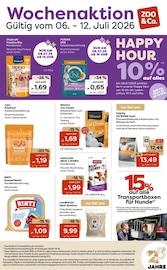 ZOO und Co. Zoohandlung Prospekt der aktuellen Woche mit 1 Seite, gültig von 06.07.2026 bis 12.07.2026, in Ludwigshafen und Umgebung Aktueller ZOO und Co. Zoohandlung Prospekt in Ludwigshafen und Umgebung, "Wochenaktion" mit 1 Seite, 06.07.2026 - 12.07.2026