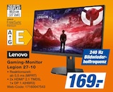 Gaming-Monitor Legion 27-10 im Angebot bei expert in Pirna Gaming-Monitor Legion 27-10 Angebote von Lenovo bei expert Pirna für 169,00 €