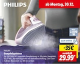 Aktuelles Dampfbügeleisen Angebot bei Lidl in Augsburg ab 29,99 €