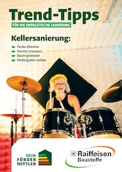 Aktueller Raiffeisen Baustoffe Baumärkte Prospekt in Halle und Umgebung, "Trend-Tipps für die energetische Sanierung" mit 9 Seiten, 30.04.2026 - 09.05.2026