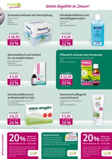 Nasenspray im mea - meine apotheke Prospekt "Unsere Januar-Angebote" mit 4 Seiten (Bottrop)