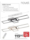 LED-Deckenleuchte im XXXLutz Möbelhäuser Prospekt LED-Deckenleuchte von Novel im aktuellen XXXLutz Möbelhäuser Prospekt für 119,90 €