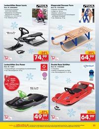 Netto Marken-Discount Schlitten im Prospekt Netto Marken-Discount Schlitten im Prospekt