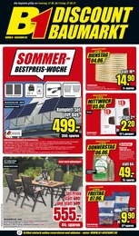 B1 Discount Baumarkt Prospekt für Dortmund: "BESTPREISE DER WOCHE!", 8 Seiten, 01.06.2024 - 07.06.2024