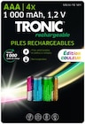 Piles rechargeables - Tronic dans le catalogue Lidl