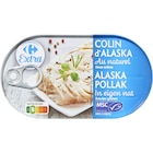 Filet de Colin d'Alaska MSC - CARREFOUR EXTRA en promo chez Carrefour Puteaux à 2,85 €