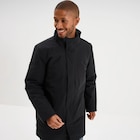 Parka 3-en-1 déperlante noir homme en promo chez La Halle Parka 3-en-1 déperlante noir homme dans le catalogue La Halle