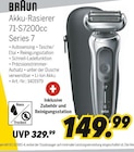 Akku-Rasierer 71-S7200cc Series 7 Angebote von Braun bei MEDIMAX Dessau-Roßlau für 149,99 €