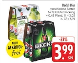 Green Lemon Angebote von Beck's bei E center Chemnitz für 3,99 €