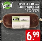 Hirschgulasch in Bratensauce Angebote von EDEKA Küche bei EDEKA Herten für 6,99 €