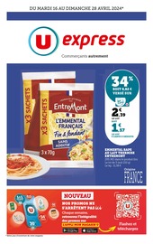 Catalogue Supermarchés U Express en cours à Croutelle et alentours, "U Express", 1 page, 16/04/2024 - 28/04/2024