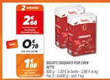 Biscuits croquants pour chien - Netto en promo chez Netto Biscuits croquants pour chien - Netto dans le catalogue Netto