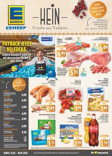 E center Prospekt der Woche "Aktuelle Angebote" Seite 1, 13.01.2025 bis 18.01.2025 für Köln Aktueller E center Prospekt "Aktuelle Angebote" Seite 1 von 12 Seiten für Köln
