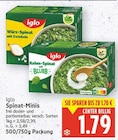 Würz-Spinat mit Zwiebeln von Iglo im aktuellen EDEKA Prospekt