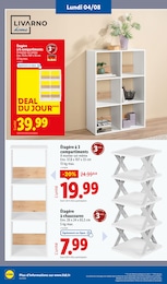 Prix et réduction Rangement Chaussures dans le prospectus Lidl en cours Offre Rangement Chaussures dans le catalogue Lidl du moment à la page 56