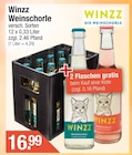 Weinschorle im Getränke City Prospekt Weinschorle von Winzz im aktuellen Getränke City Prospekt für 16,99 €