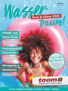 toom Baumarkt Prospekt Pool & Klima 2024 mit  Seiten in Montabaur und Umgebung