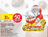 Moulage Surprise Traineau Père Noël - KINDER en promo chez Intermarché Mérignac à 1,54 €