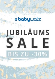 baby-walz Prospekt für Babenhausen mit 1 Seite baby-walz Prospekt für Babenhausen: "JUBILÄUMS SALE", 1 Seite, 04.04.2022 - 31.05.2022
