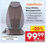 Cosy Shiatsu Massagematte Angebote von medivon bei Netto Marken-Discount Heidelberg für 99,99 €