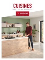 Catalogue Lapeyre "Cuisines, meubles, plans de travail, éviers & robinetterie", 120 pages, à Houilles, 11/02/2020 - 31/03/2020 Prospectus Lapeyre "Cuisines, meubles, plans de travail, éviers & robinetterie", 120 pages, à Houilles, 11/02/2020 - 31/03/2020