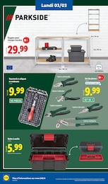 Offre Boîte À Outils dans le catalogue Lidl du moment à la page 50