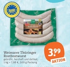 Weimarer Thüringer Rostbratwurst von  im aktuellen tegut Prospekt für 3,99 €