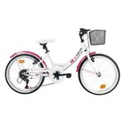 Vélo City 20'' panier fille - TOPLIFE - Carrefour à Sartrouville Vélo City 20'' panier fille - TOPLIFE en promo chez Carrefour Sartrouville à 169,99 €