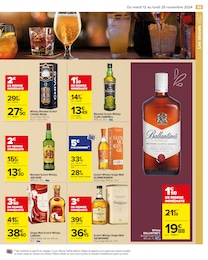 Offre Scotch whisky dans le catalogue Carrefour du moment à la page 47