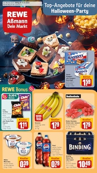 REWE Braunfels Prospekt der aktuellen Woche, gültig von 27.10.2025 bis 01.11.2025 Aktueller REWE Braunfels Prospekt "Dein Markt" mit 32 Seiten