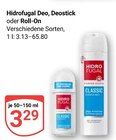 Aktuelles Deo Angebot bei GLOBUS in Duisburg ab 3,29 €