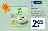 Bio-Feta von Bio im aktuellen ALDI SÜD Prospekt für 2,65 €