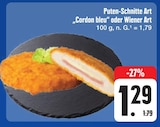 Aktuelles Puten-Schnitte Art "Cordon bleu" oder Wiener Art Angebot bei E center in Erlangen ab 1,29 €