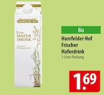 Frischer Haferdrink bei famila Nordost im Prospekt "" für 1,69 €
