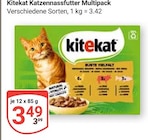 Katzennassfutter Multipack im Angebot bei GLOBUS in Leipzig Katzennassfutter Multipack Angebote von Kitekat bei GLOBUS Leipzig für 3,49 €