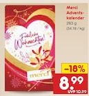 Adventskalender im Angebot bei Netto Marken-Discount in Bochum Adventskalender Angebote von Merci bei Netto Marken-Discount Bochum für 8,99 €
