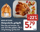 Maispoularde, goldgelb bei ALDI SÜD im Rüsselsheim Prospekt für 5,79 €